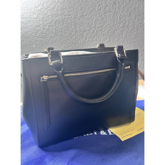 Dooney & Bourke Crossbody Pebble Grain Small Zip Satchel Hand Bag – Black NWT - Picture 13 of 16